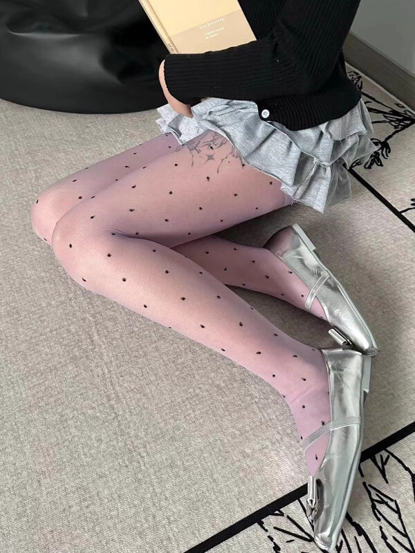 New Fashion Candy dots thin tights