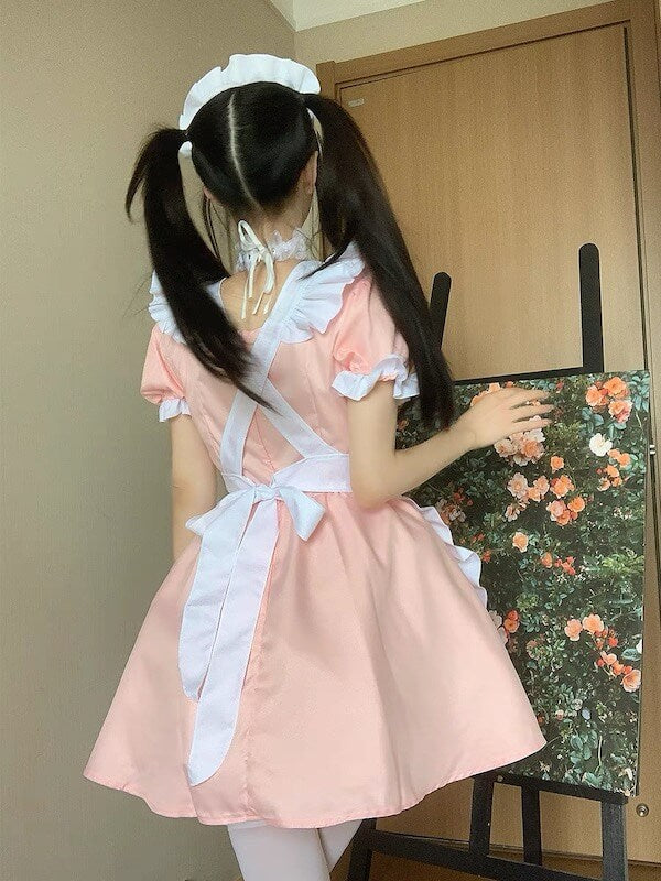 Sexy Classic lolita heart maid dress