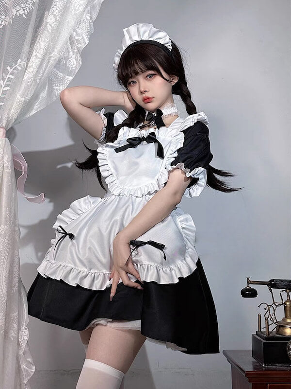 Sexy Classic lolita heart maid dress