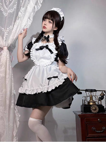 Sexy Classic lolita heart maid dress