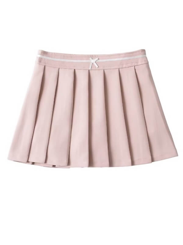 Cute bow academia skirt