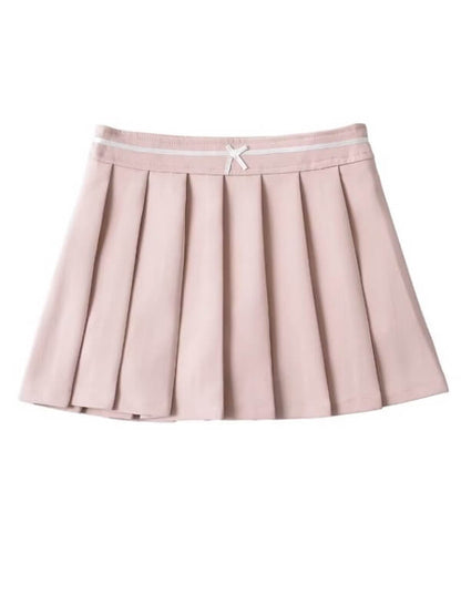 Cute bow academia skirt