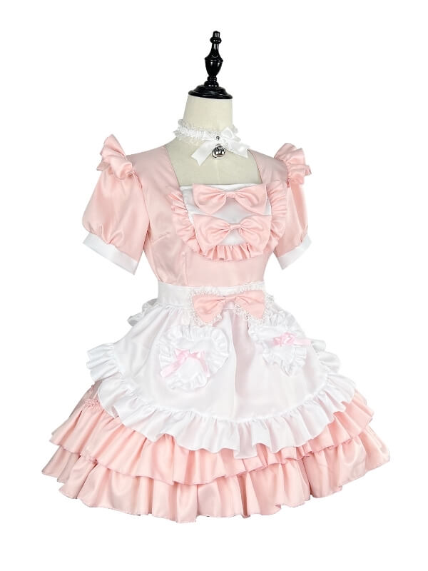 Cute bows maid dress