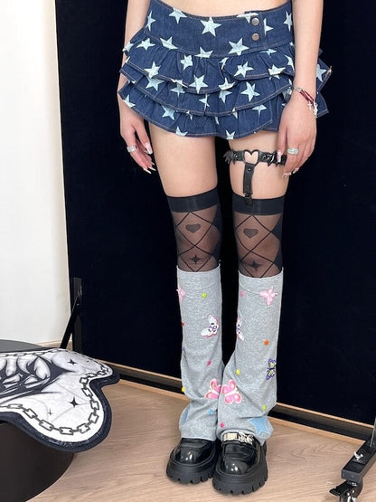 Sexy Dopamine butterfly leg warmers