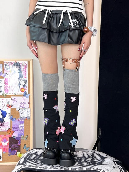 Sexy Dopamine butterfly leg warmers