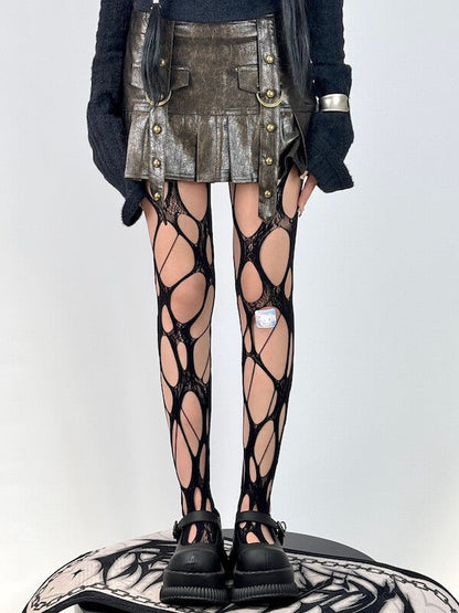 New Fashion Edgy ripped tights