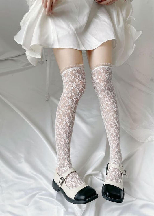 Sexy Fairy core lace stockings