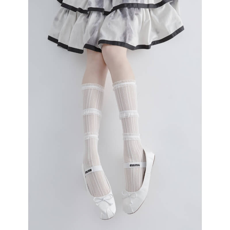 Sexy Fairy lolita shinning lace stockings