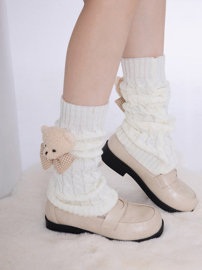 Sexy Fluffy bear leg warmers