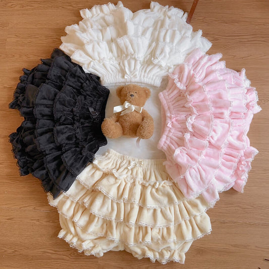 New Fashion Fluffy lolita layered bloomers