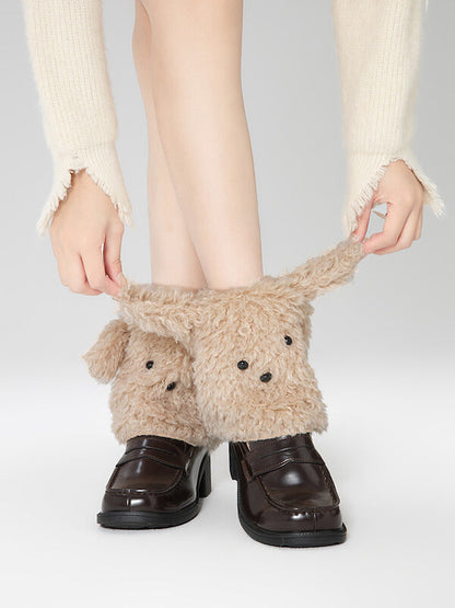 New Fashion Fluffy puppy leg warmers