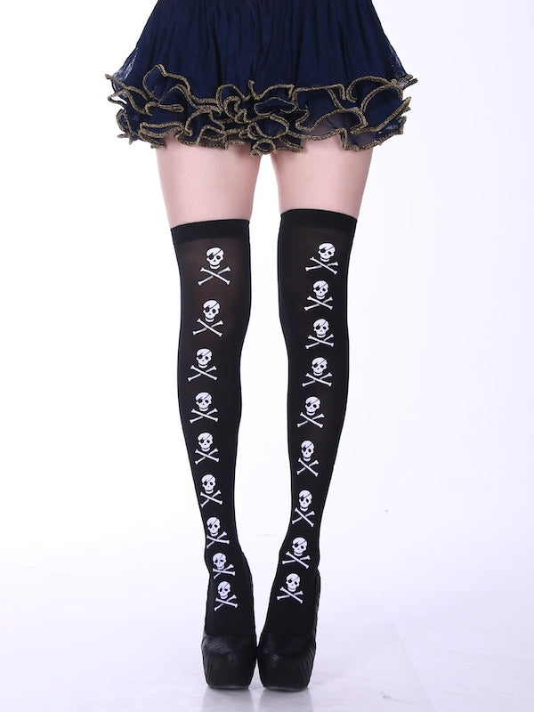 Sexy Halloween aesthetic goth stockings