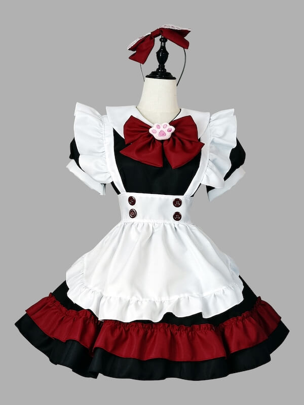 Halloween evil maid dress