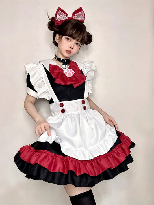 Halloween evil maid dress