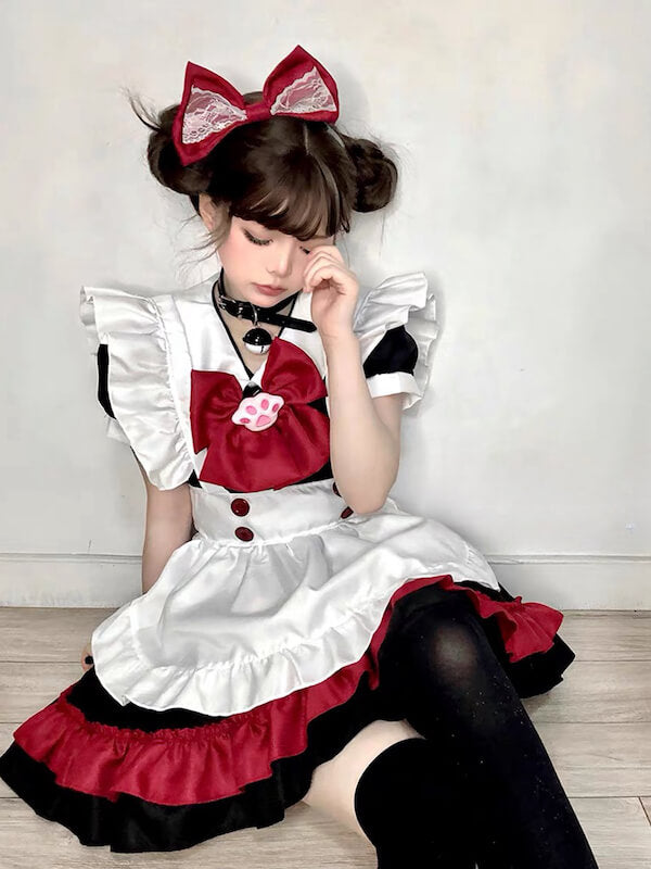 Halloween evil maid dress