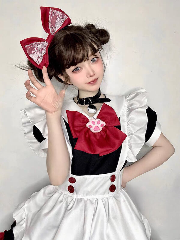 New Fashion Halloween evil maid dress