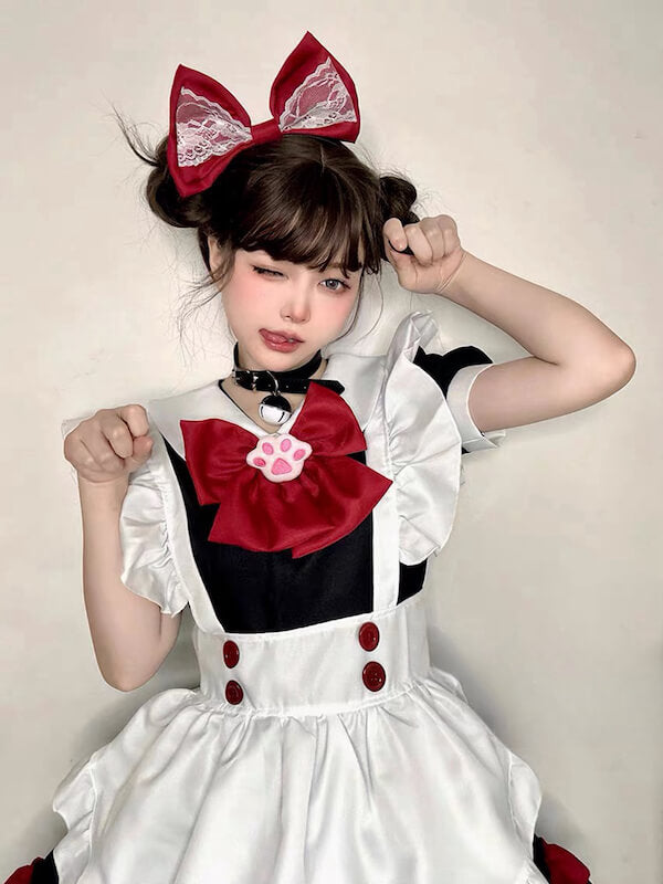 New Fashion Halloween evil maid dress