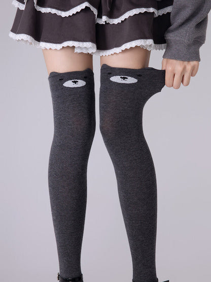 Sexy Kawaii bear over knee stockings