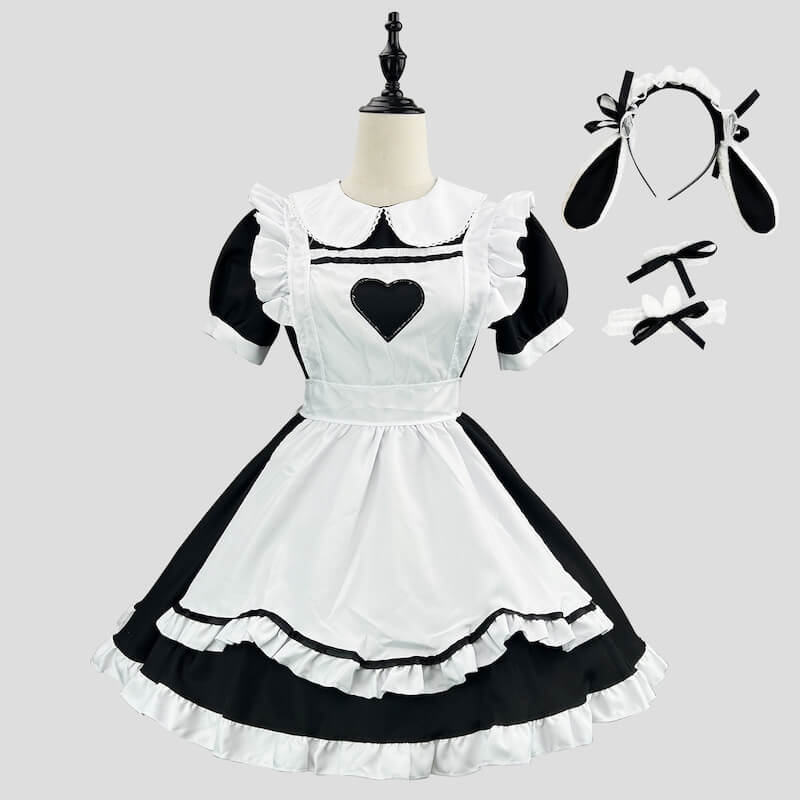 Kawaii Bunny maid dress