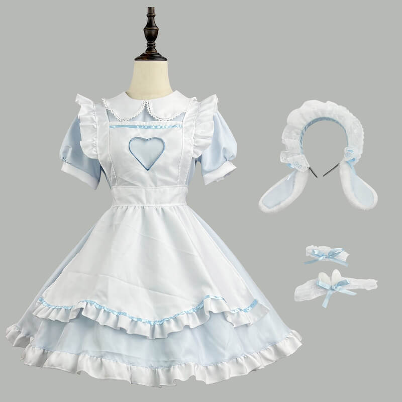 Kawaii Bunny maid dress