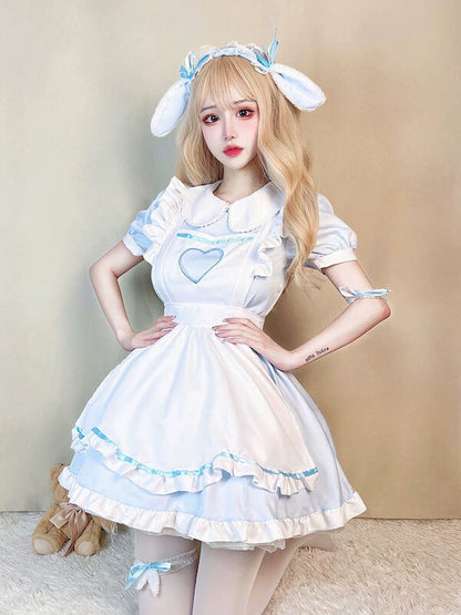 Kawaii Bunny maid dress