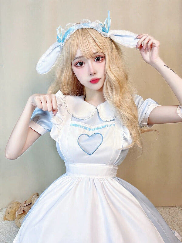 Kawaii Bunny maid dress