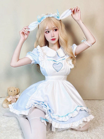 Kawaii Bunny maid dress