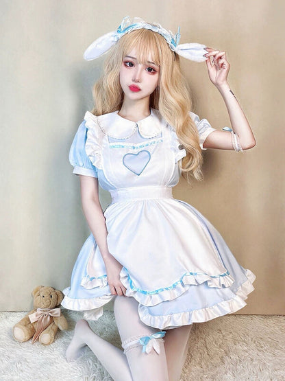 Kawaii Bunny maid dress