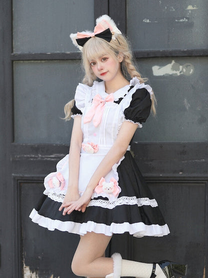 Kawaii plushies lolita maid dress