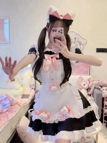 Kawaii plushies lolita maid dress