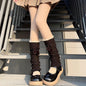 Sexy Kawaii pompon winter leg warmers