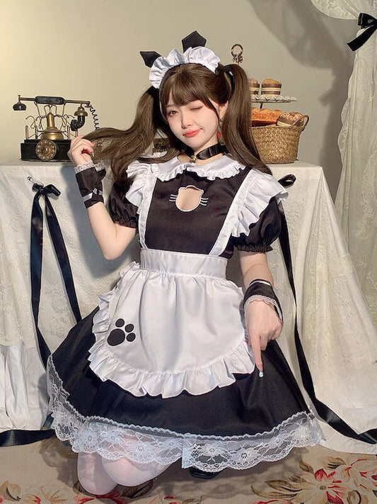 Kitty lolita maid dress