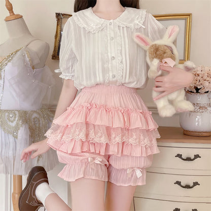 New Fashion Lace doll ruffled bloomers