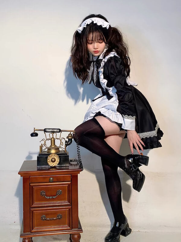 Noble style kawaii maid dress