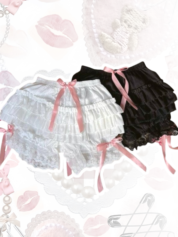 Puff dollette layered bloomers