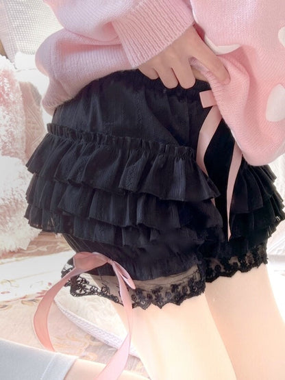 Puff dollette layered bloomers