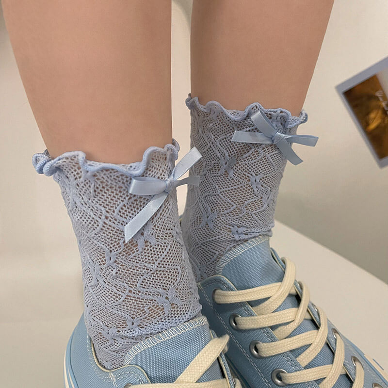 Sexy Soft candy lace socks