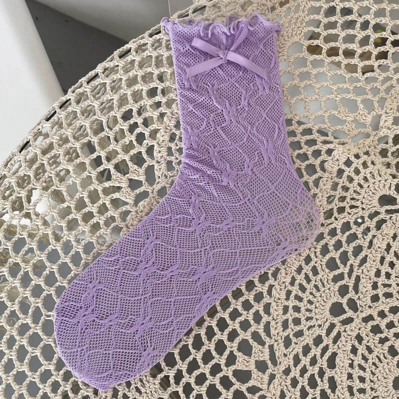 Sexy Soft candy lace socks