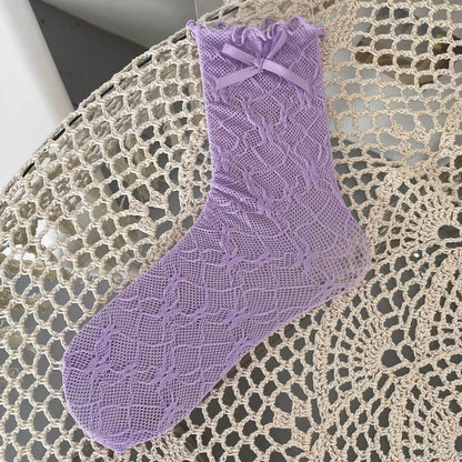 Sexy Soft candy lace socks