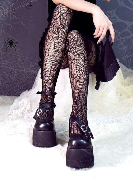 Sexy Spider web goth tights