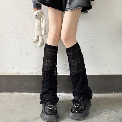 Sexy Summer lolita thin leg warmer