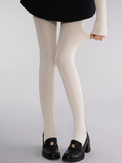 New Fashion Winter sweet twisted tights leggings