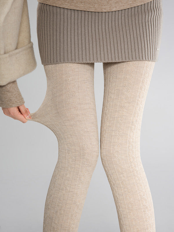 New Fashion Winter sweet twisted tights leggings