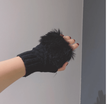 Sexy Winter gloves hand cuffs