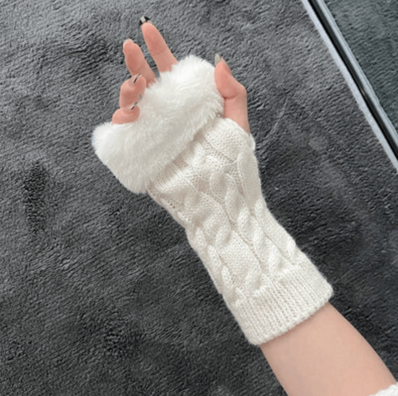 Sexy Winter gloves hand cuffs