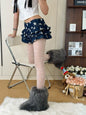 New Fashion retro star polka dot tights