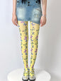 New Fashion subculture butterfly print tights