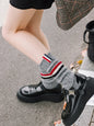 Fashion Breathable Striped Socks Accessories-Homeunderwear