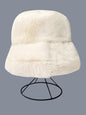 Winter Faux Fur Bucket Hat-Homeunderwear