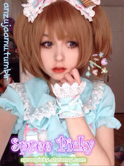 Free Shipping For Hivava Sword Art Online Silica Brown Wig